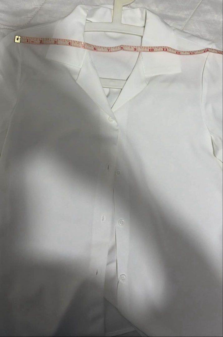 White Polo Blouse (Category: Blouses) located in Cainta. Submitted by michaelalin (Listing ID 1467883584, Image 2). Description: White Polo Blouse Brand New (Not Worn) Can fit to Medium to semi large Cainta area Lalamove (sf shoulder by buyer).