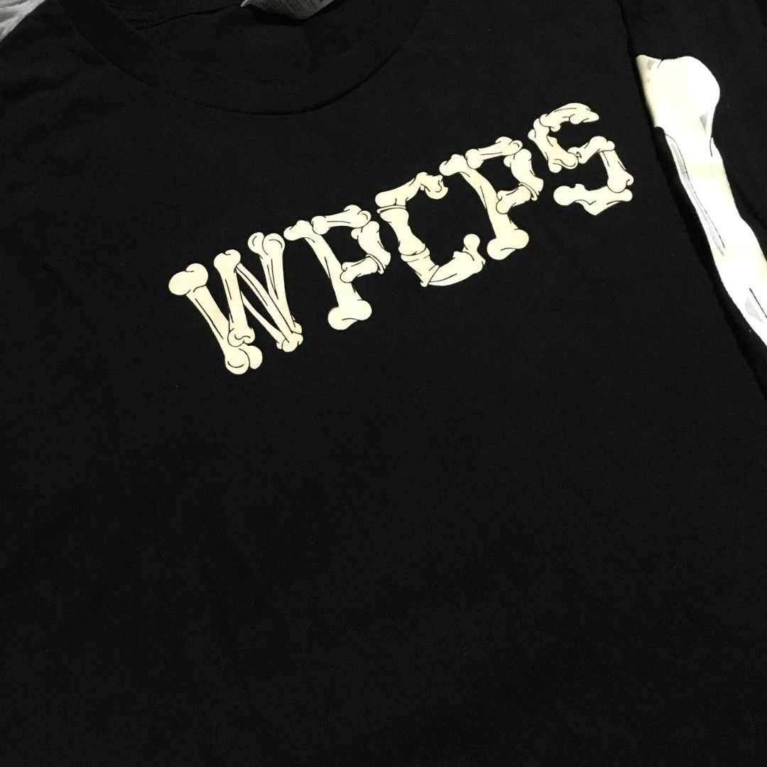 WIPCaps MNL Bones Glow in the dark (Category: Coats, Jackets and Outerwear) located in Las Pinas. Submitted by lord_harvey (Listing ID 1468036527, Image 2). Description: FOR SALE WIP Caps MNL Bones Glow in the Dark (Long Sleeve) Size: Small Condition: 9/10 (Small hole sa likod ng Sleeve) Price: 300 📦 Shipping: Lalamove or LBC 📍 Location: Las Piñas City.