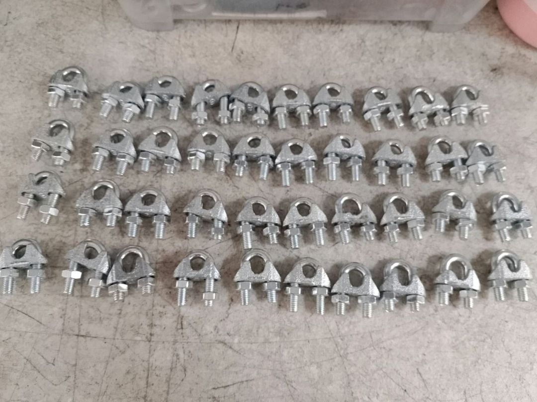 Wire Rope Clip Specs: G-16-003 (6mm) (Category: Home Improvement Tools & Accessories) located in Manila. Submitted by 09171479278_elsie. (Listing ID 1467859535, Image 1). Description: Wire Rope Clip Specs: G-16-003 (6mm).
