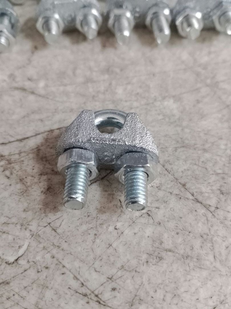 Wire Rope Clip Specs: G-16-003 (6mm) (Category: Home Improvement Tools & Accessories) located in Manila. Submitted by 09171479278_elsie. (Listing ID 1467859535, Image 2). Description: Wire Rope Clip Specs: G-16-003 (6mm).