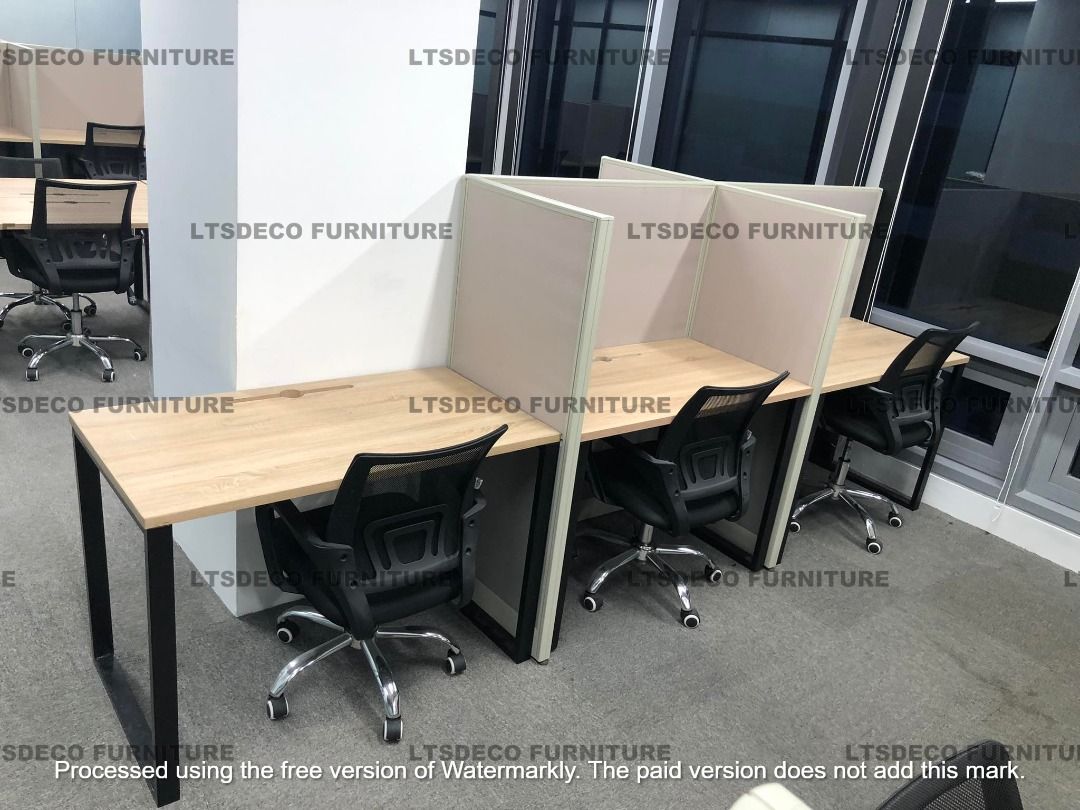 workstation tables modular customized office partitions (Category: Office Furniture & Fixtures) located in Quezon City. Submitted by ltsdecofurniture (Listing ID 1467921871, Image 1). Description: 👉Are you looking for WORKSTATION, MODULAR CUBICLES OFFICE PARTITION, and OFFICE FURNITURE SUPPLIER? LTSDECO Furniture, is direct supplier, manufacturer, and trusted provider of high quality, affordable and durable modular office divider partition, home