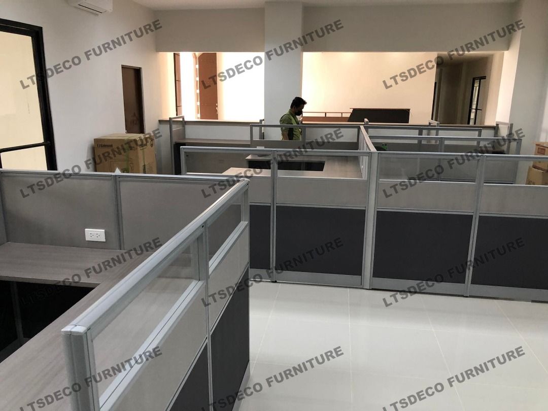 workstation tables modular office partitions (Category: Office Furniture & Fixtures) located in Caloocan City. Submitted by cheska.ltsdeco (Listing ID 1467840845, Image 1). Description: 👉Are you looking for WORKSTATION, MODULAR CUBICLES OFFICE PARTITION, and OFFICE FURNITURE SUPPLIER? LTSDECO Furniture, is direct supplier, manufacturer, and trusted provider of high quality, affordable and durable modular office divider partition, home and office
