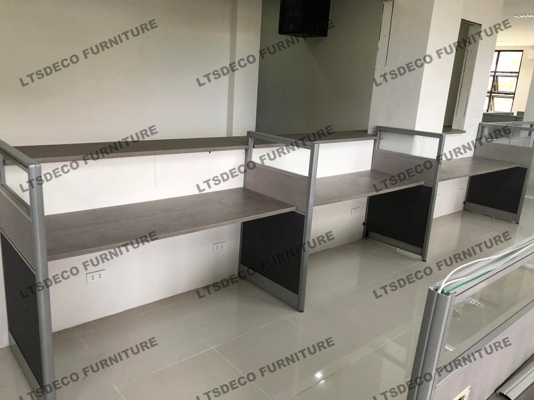 WORKSTATION TABLES MODULAR WITH GLASS OFFICE PARTITIONS (Category: Office Furniture & Fixtures) located in Caloocan City. Submitted by cheska.ltsdeco (Listing ID 1467845990, Image 3). Description: 👉Are you looking for WORKSTATION, MODULAR CUBICLES OFFICE PARTITION, and OFFICE FURNITURE SUPPLIER? LTSDECO Furniture, is direct supplier, manufacturer, and trusted provider of high quality, affordable and durable modular office divider partition, home