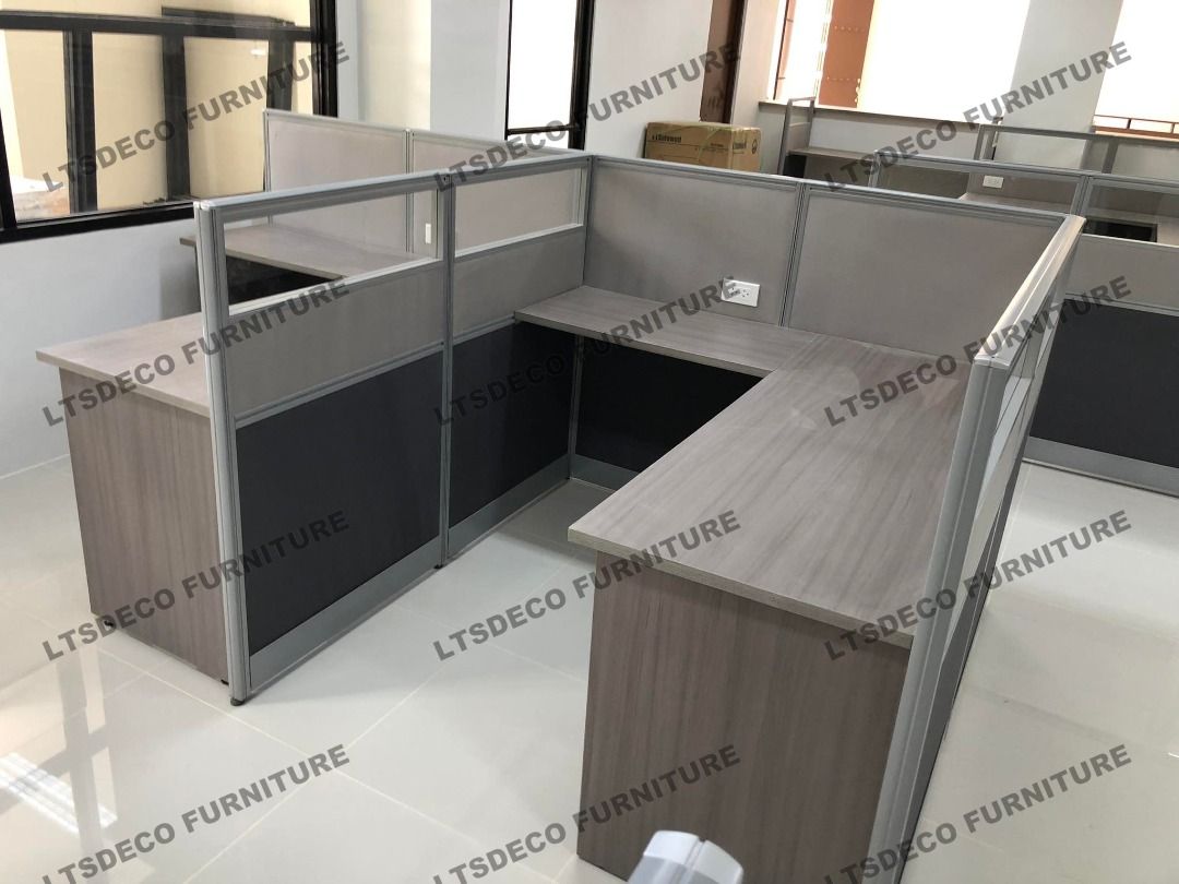 WORKSTATION TABLES MODULAR WITH GLASS OFFICE PARTITIONS (Category: Office Furniture & Fixtures) located in Caloocan City. Submitted by cheska.ltsdeco (Listing ID 1467845990, Image 2). Description: 👉Are you looking for WORKSTATION, MODULAR CUBICLES OFFICE PARTITION, and OFFICE FURNITURE SUPPLIER? LTSDECO Furniture, is direct supplier, manufacturer, and trusted provider of high quality, affordable and durable modular office divider partition, home