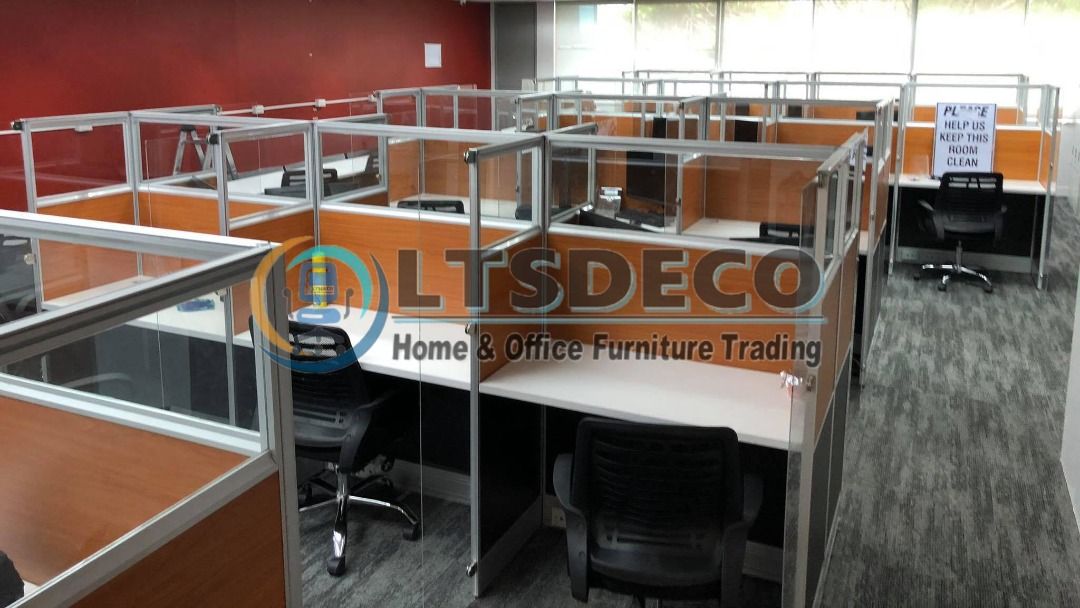 workstation tables panel divider office partition customized (Category: Office Furniture & Fixtures) located in Caloocan City. Submitted by cheska.ltsdeco (Listing ID 1467914116, Image 1). Description: 👉Are you looking for WORKSTATION, MODULAR CUBICLES OFFICE PARTITION, and OFFICE FURNITURE SUPPLIER? LTSDECO Furniture, is direct supplier, manufacturer, and trusted provider of high quality, affordable and durable modular office divider partition,