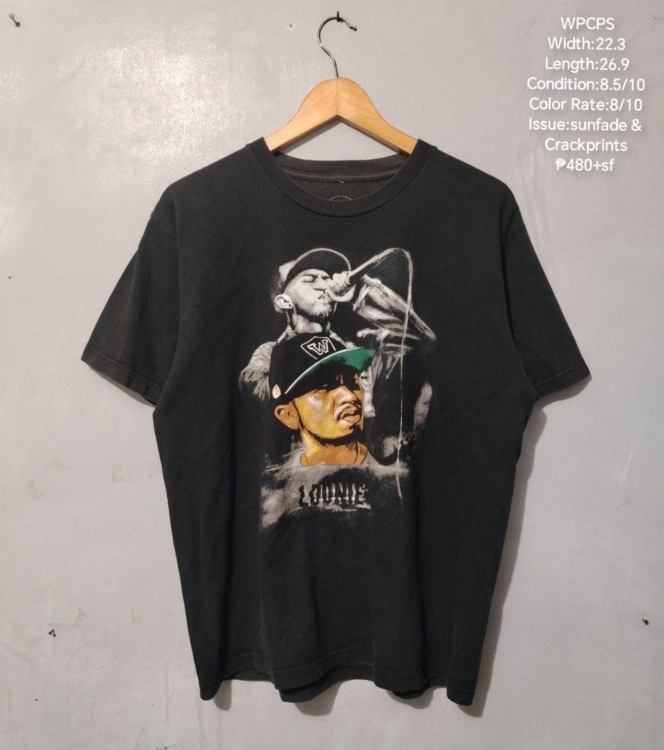 WPCPS (Loonie) (Category: Tshirts & Polo Shirts ) located in Bocaue. Submitted by adrianberi35876 (Listing ID 1467889314, Image 1). Description: WPCPS (Loonie) Width:22.3 Length:26.9 Condition:8.5/10 Color Rate:8/10 Issue:sunfade &Crackprints ₱480+sf 📍 Bocaue,Bulacan.
