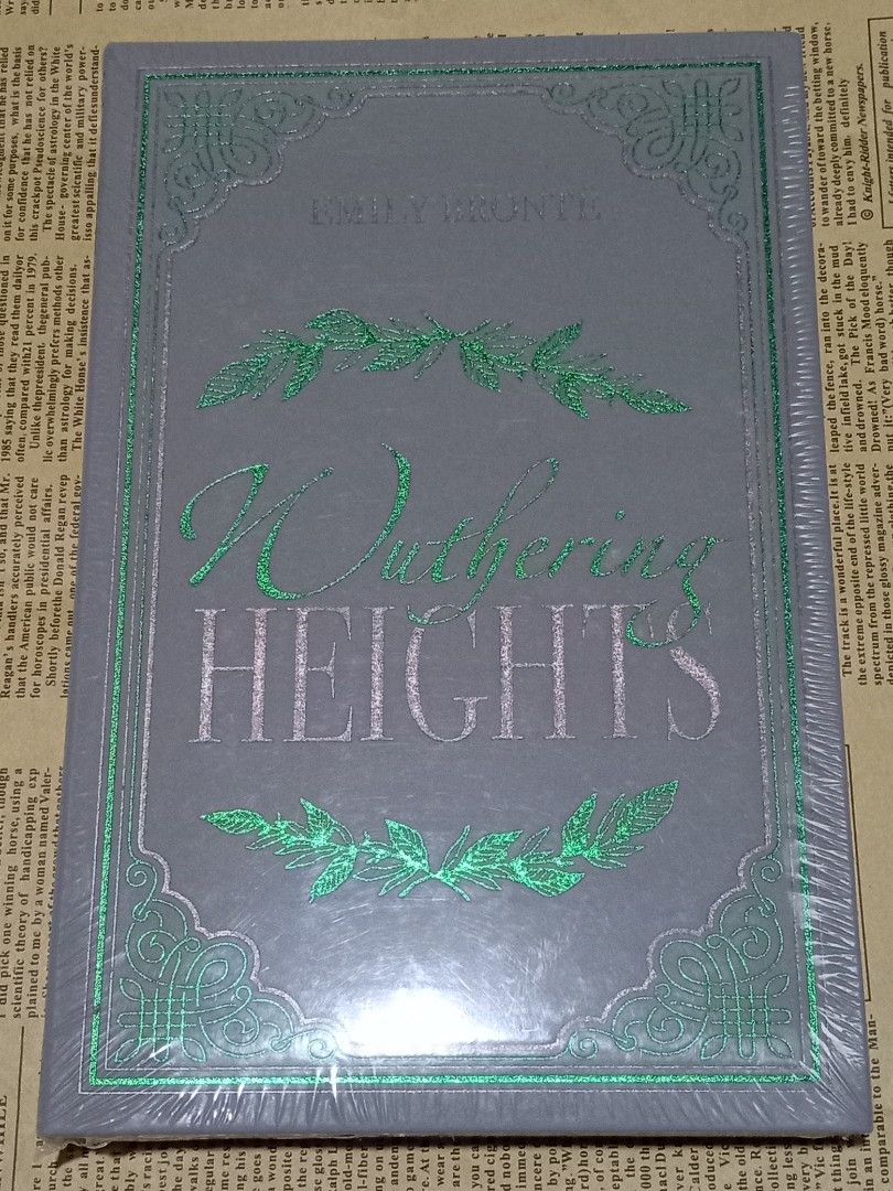 Wuthering Heights Hardcover (Category: Storybooks) located in Manila. Submitted by hdbookshop (Listing ID 1468041666, Image 1). Description: Wuthering Height by Emily Bronte - Collectors edition - Clothbound - Brand new and sealed ₱480 ⚠️SURE BUYERS ONLY Make an offer if SURE BUYER. Due to Carousell's reply qouta, only serious buyers will be replied to. 🚫NO OFFER = NO REPLY Make an offer if 100% committed in getting the book, we will reply to yo