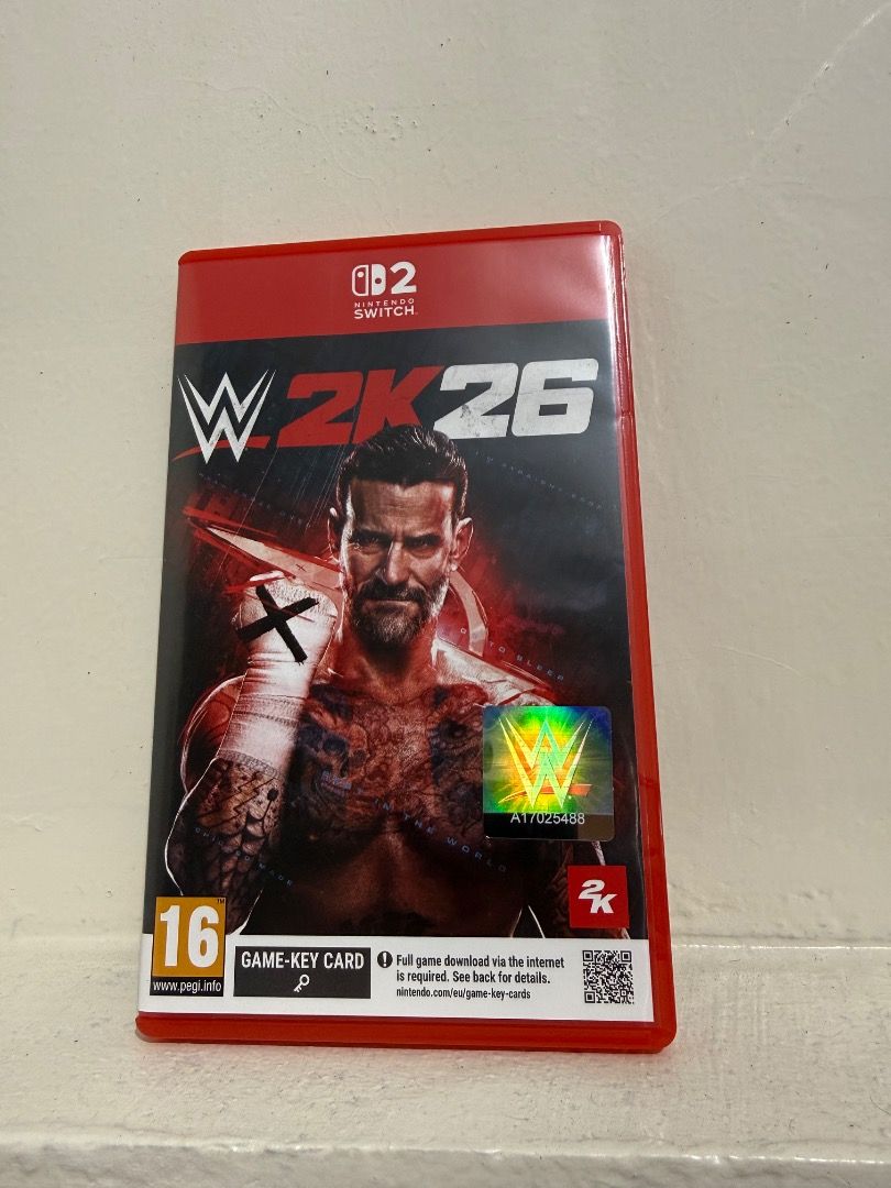 WWE 2K26 [Switch 2] (Category: Nintendo) located in Pasig City. Submitted by switchup_ (Listing ID 1467891019, Image 1). Description: FOR SALE WWE 2k26 Nintendo Switch 2 game key card with unused code (joe hendry pack) Pasig Area Excellent condition. No scratches on the game card and the game box.
