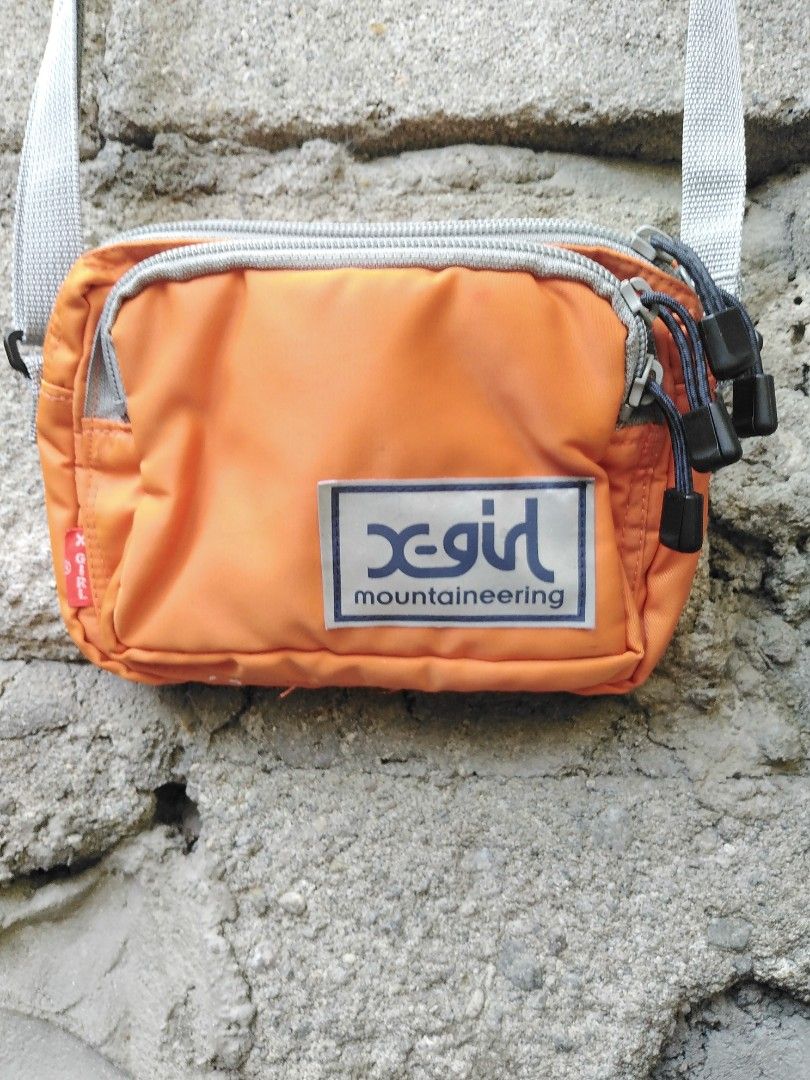 XGIRL (Category: Belt bags, Clutches and Pouches) located in General Santos City (Dadiangas). Submitted by evolveorrepeat (Listing ID 1467467993, Image 3). Description: XGIRL MOUNTAINEERING SHOULDER SLING BAG IN PRISTINE CONDITION JAPAN SURPLUS DETAILS POSTED DM TO PURCHASE!.