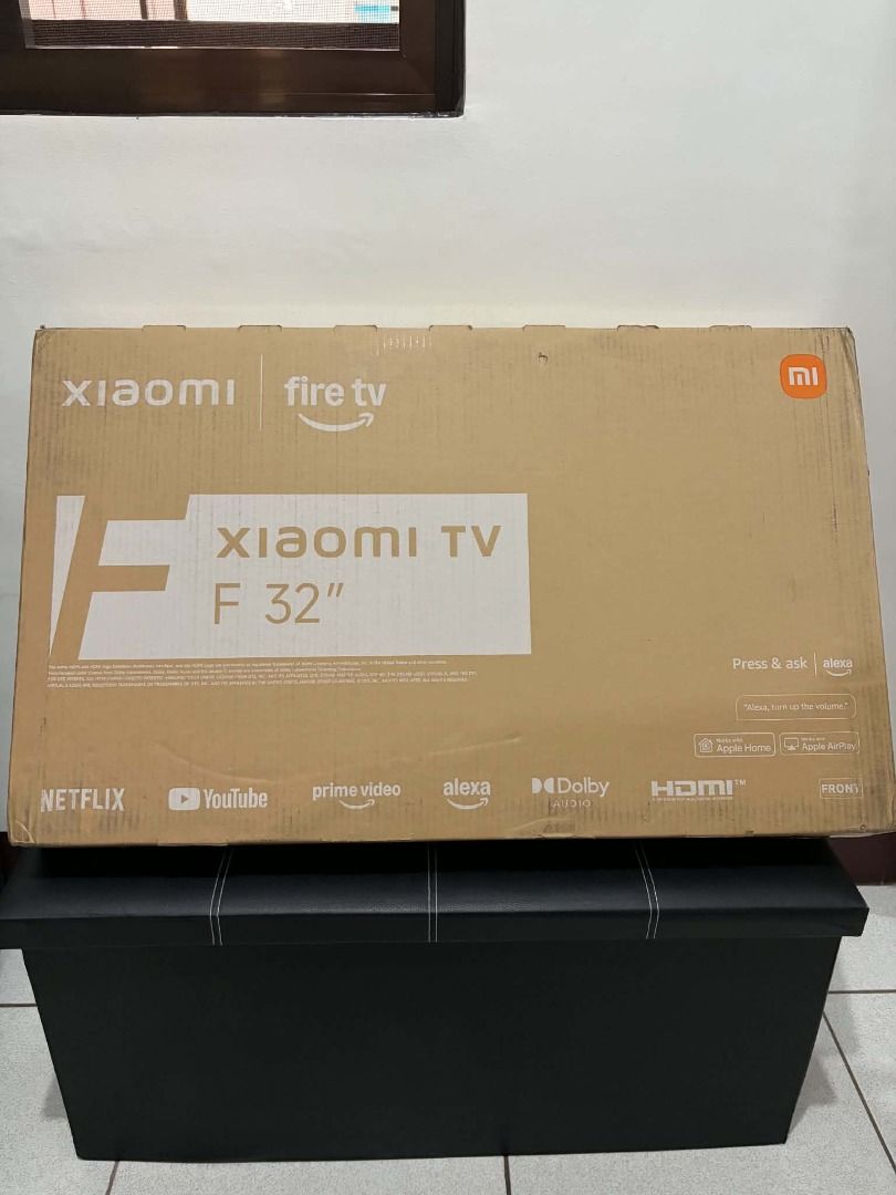 Xiaomi 32 inch TV BRAND NEW (Category: TV) located in Taguig. Submitted by derui31 (Listing ID 1467936005, Image 1). Description: Price Negotiable Pm Now! BRAND NEW - Xiaomi TV F 32” - HD display - Fire TV Smart TV - Wi-Fi & Bluetooth - Dolby Audio - HDMI & USB ports.