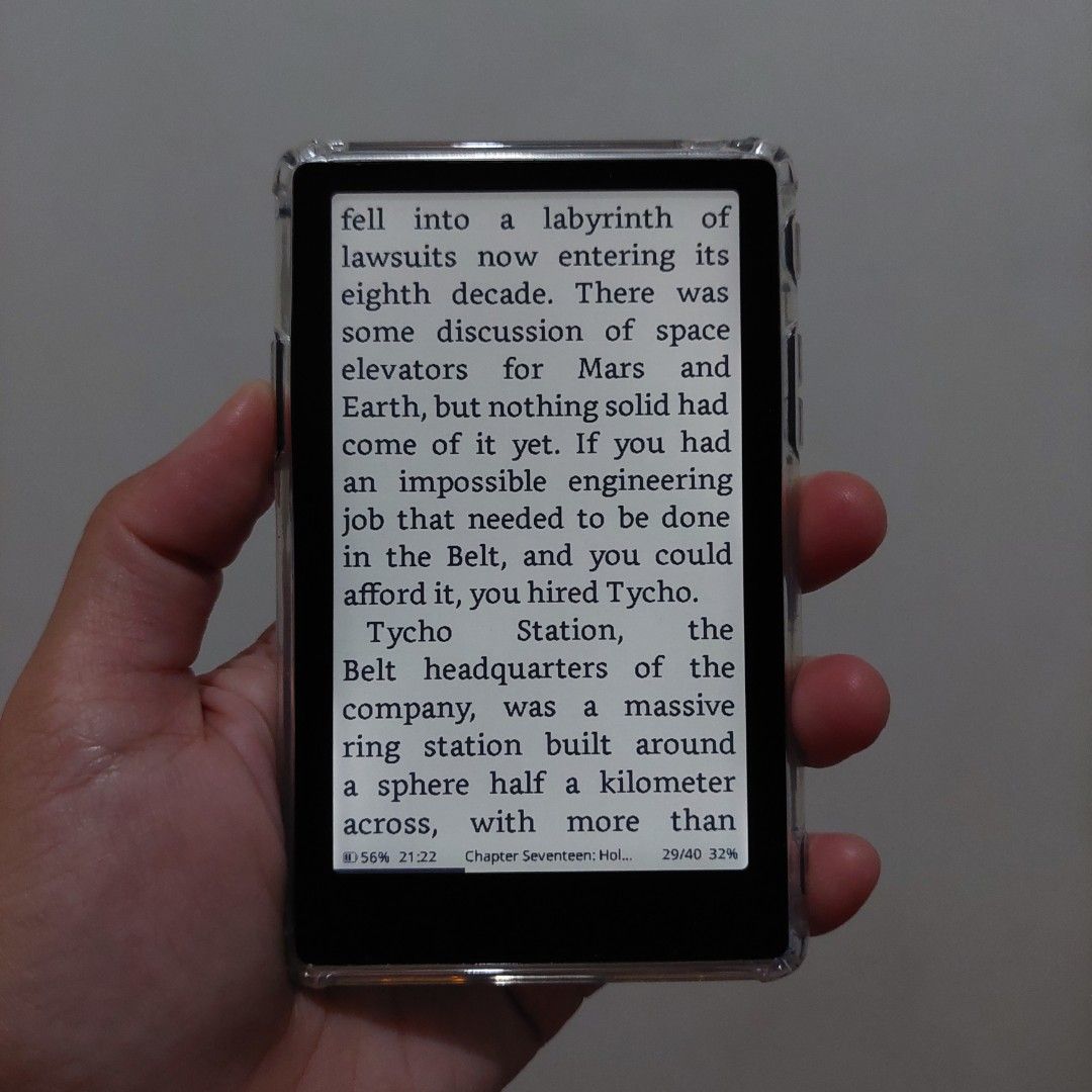 Xteink X4 Pro (Category: E-Readers) located in Bustos. Submitted by dbooks (Listing ID 1467894614, Image 3). Description: Xteink X4 Pro with Crosspoint already installed (Chinese version) ‼️Available while listing is up. Last price posted. No lowballers please‼️ Price: 4990 Inclusions: clear case, black case and everything that is included in the box Condition: like new, no issues RFS: extra ereader, sinubukan lang Location: Bustos, Bulacan Payme