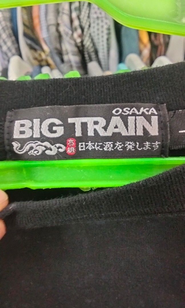 Y2K Big Train Osaka Graphic Long Sleeve (Category: Hoodies) located in Cabuyao City. Submitted by klarenx (Listing ID 1467943905, Image 2). Description: Y2K Big Train Osaka Graphic Long Sleeve Drop offer balikan ko pa Size L on tag Dm If Interesed Via JnT.