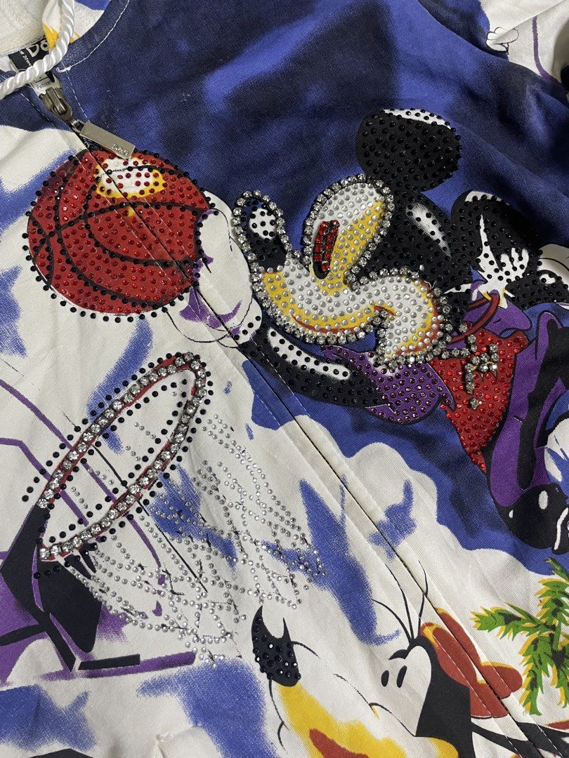 Y2k D&G Mickey Mouse (Category: Luxury Apparel) located in Naga. Submitted by black-market00 (Listing ID 1468006182, Image 3). Description: Width 17 Lenght 23 No issue.