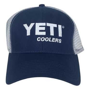 Yeti Coolers Trucker cap (Category: Caps & Hats) located in Manila. Submitted by thriftfinds_tagum (Listing ID 1468004548, Image 1). Description: Yeti Coolers Trucker cap Excellent condition one size Adult snap back Embroidered logo 450.⁰⁰.
