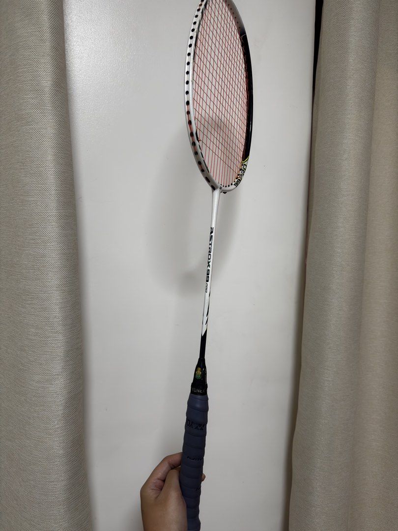 Yonex Astrox 99 Pro (Category: Racket and Ball Sports) located in Bulacan. Submitted by denizzesy (Listing ID 1467845597, Image 1). Description: Switch sport, focus na sa pickle ball. Super barely used everytime may play lang sa school events •Yonex Grip •Yonex Racket Case.