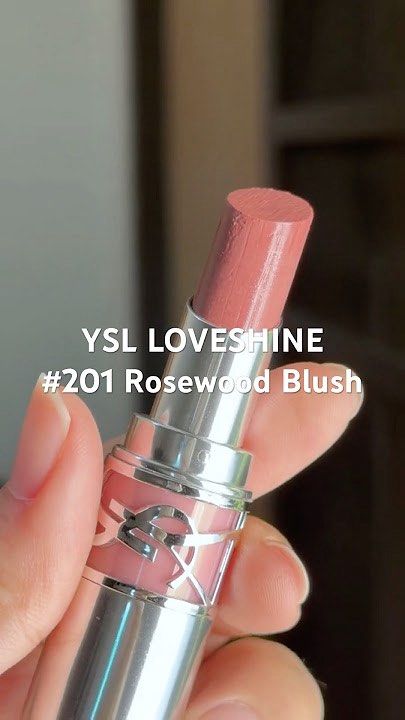 YSL Loveshine 201 Rosewood Blush (Category: Makeup) located in General Santos City (Dadiangas). Submitted by alyssakristin (Listing ID 1468003948, Image 2). Description: Bought in Paris. Accidentally hit the lipstick while opening the cap. Rfs: impulse buy.