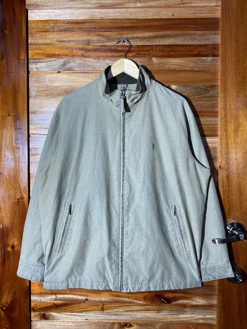 Yves Saint Laurent Jacket (Category: Coats, Jackets and Outerwear) located in Caloocan City. Submitted by rhouzze.ph (Listing ID 1467968080, Image 1). Description: Name: YSL Dimensions: Size: Condition: Fair Condition Issue: Greese stain on hem.