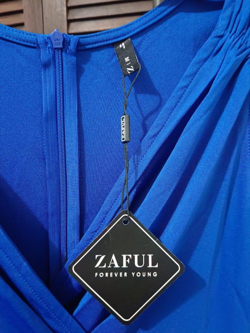 Zaful Blue Dress (Category: Dresses) located in Manila. Submitted by byjrb (Listing ID 1468029994, Image 3). Description: 🛍️ Brand-new items from SHEIN, Emery Rose, Zaful & more! Size : Medium 📦 Shipping: LBC / J&T / Lalamove 💸 MOP: GCash / BPI only DM for inquiries! 💌.