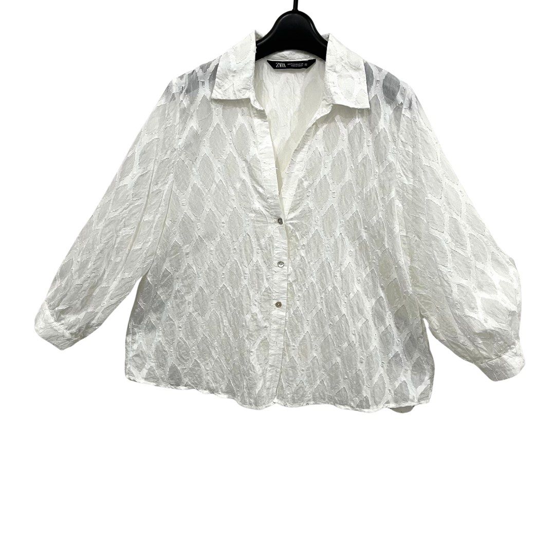 Zara Viscose Polyamide Tops (Category: Shirts) located in Quezon City. Submitted by mackkie (Listing ID 1467865642, Image 1). Description: Zara Viscose Polyamide Tops Tag as XS (but fit up to small) Looking for new owner n po🍁 #SustainableBermonthsStyle 🌲Learn to value yourself, which means: fight for your happiness.” ―Ayn Rand🌲 🍁🍂🍁ZARA🍁🍂🍁.