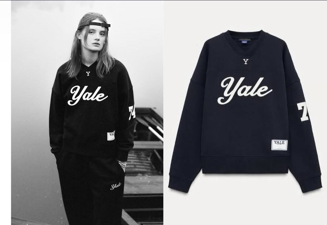 ZARA Yale navy blue pullover top (Category: Others Tops) located in Quezon City. Submitted by rmseller.2017 (Listing ID 1467960025, Image 1). Description: ZARA Yale navy blue pullover top | S on tag, fits XS-Semi L | (store price: P2995) P1000 only.