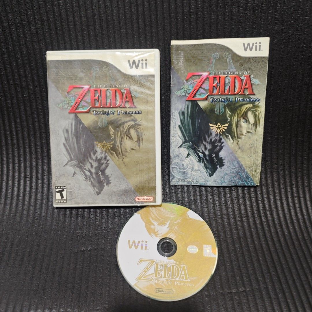 Zelda Twilight Princess Wii Game (US) (Category: Nintendo) located in Quezon City. Submitted by shopme_gadget30 (Listing ID 1468020755, Image 1). Description: kindly read the details first for sale fixed price good condition tested and working with Case and disc game with manual compatible to Nintendo Wii or Wii U USA Region qc area meet up: sm north shipping fee must shoulder by the buyer via lalamove or grab payment: bdo/gcash happy gaming ever
