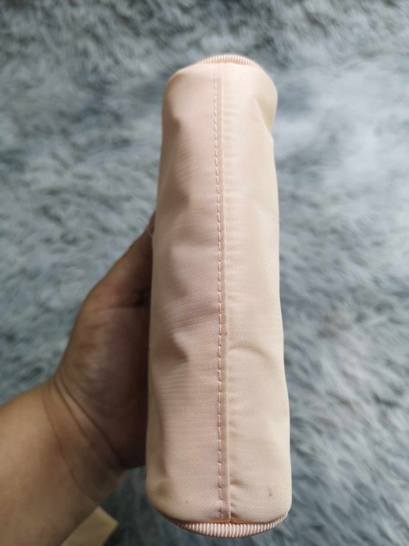 Zipper Closure Pouch With Small Outer Pocket (Category: Purses & Pouches) located in Santa Cruz. Submitted by jmy_surplus.2 (Listing ID 1467995266, Image 3). Description: Size ; L - 5.3 W - 6.4 Color ; Peach Type ; Pouch Brand ; No brand Material ; Nylon Style ; Peach Zipper Closure Pouch LG 116 JMY 3 Batch #225.