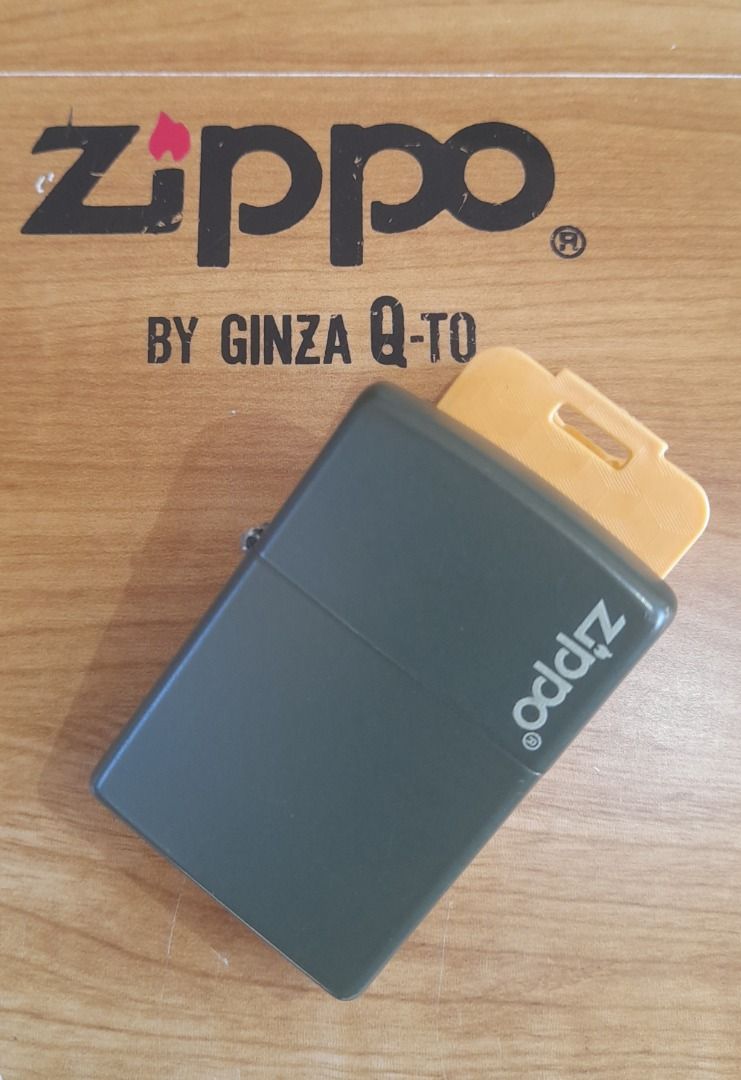 Zippo Matte Green lighter (Category: Vintage Collectibles) located in San Pedro. Submitted by taberna_carpe_diem (Listing ID 1467909167, Image 1). Description: Zippo in Matte Green finish w/ Zippo logo. W/ Case date May 2017, Insert date Apr 2017. No box, shipping c/o buyer..