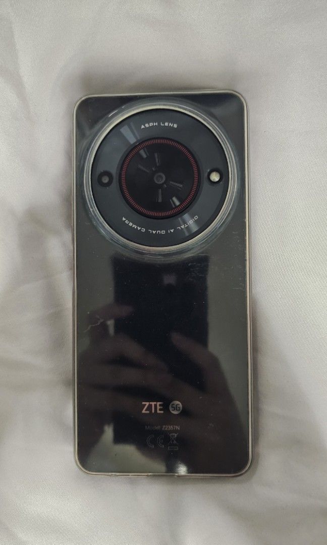 ZTE Blade A57 5G for Sale (Category: Android Others) located in Las Pinas. Submitted by hanniharri (Listing ID 1467931969, Image 2). Description: ZTE Blade A57 5G Details: - Android IOS - 128GB - comes with case, charger, screen protector (on phone), and additional phone stand/holder - Phone includes earphone jack - SMART locked as this came as part of a SMART promo.