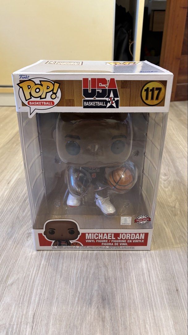 117 Michael Jordan Special Edition Funko Pop (Category: Figurines & Statues) located in Antipolo. Submitted by thesummerbazaar (Listing ID 1468081082, Image 2). Description: .