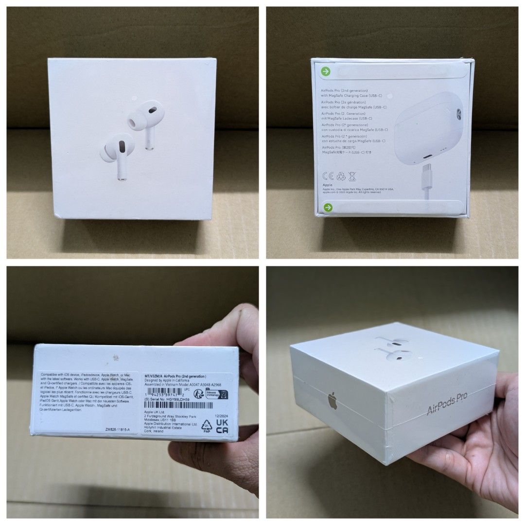 [NEW & SEAL] Apple AirPods Pro (2nd generation) with MagSafe Charging ...