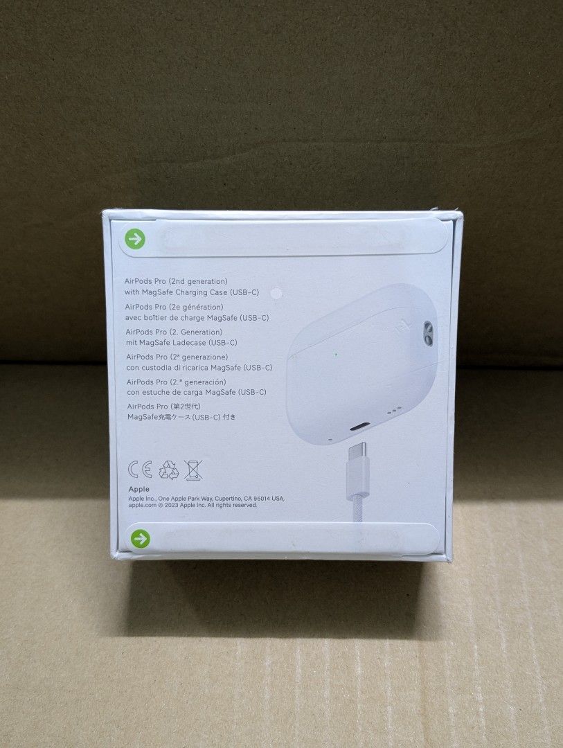 [NEW & SEAL] Apple AirPods Pro (2nd generation) with MagSafe Charging ...