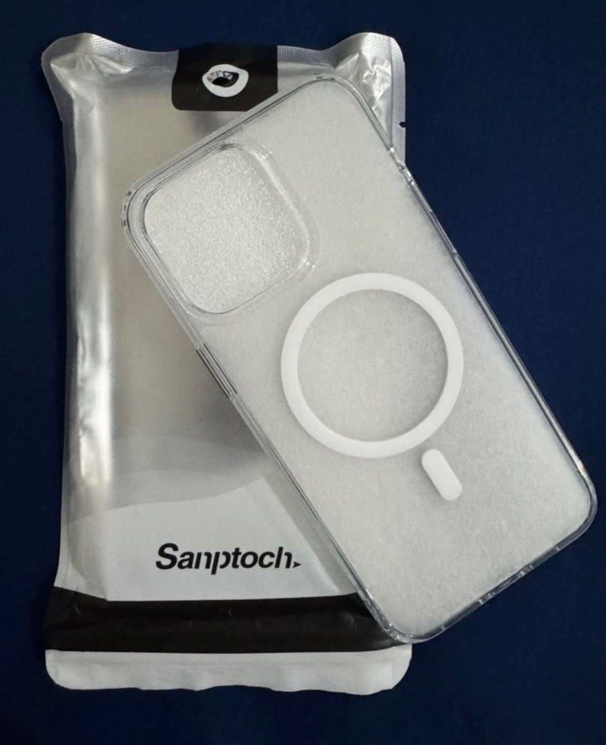 15 PRO MAX MATTE MAGSAFE PHONE CASE (Category: Cases & Sleeves) located in Cavite. Submitted by araja____7 (Listing ID 1468105233, Image 1). Description: - Model: iPhone 15 Pro Max Matte Magsafe Phone Case - Brand: Sanptoch - Condition: Brand new in original packaging - Features: Built-in Magsafe ring for fast wireless charging, anti-fingerprint matte finish, precise camera and port cutouts .