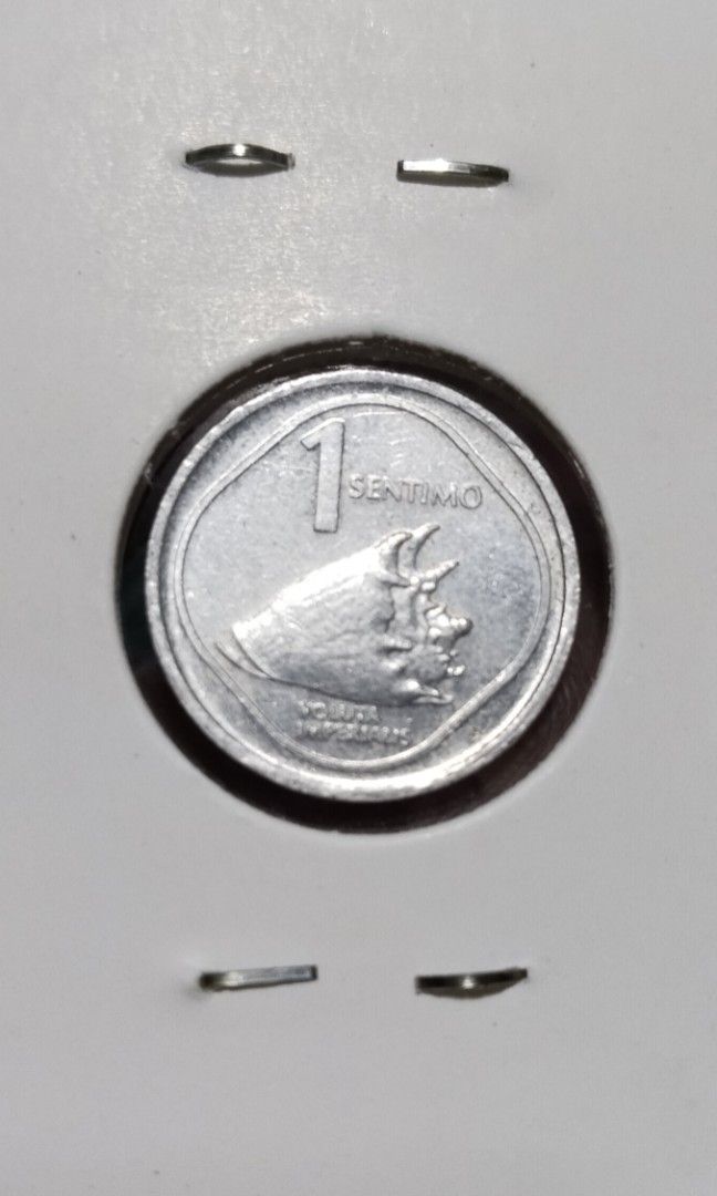 1986 1 Sentimo (Category: Currency) located in Manila. Submitted by wildcrystal.3b537c (Listing ID 1468268672, Image 2). Description: Low mintage Hard to find.