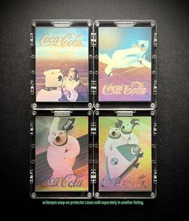 Coca Cola Zero Holographic Blind Packet Collectible Card V, Toys ...