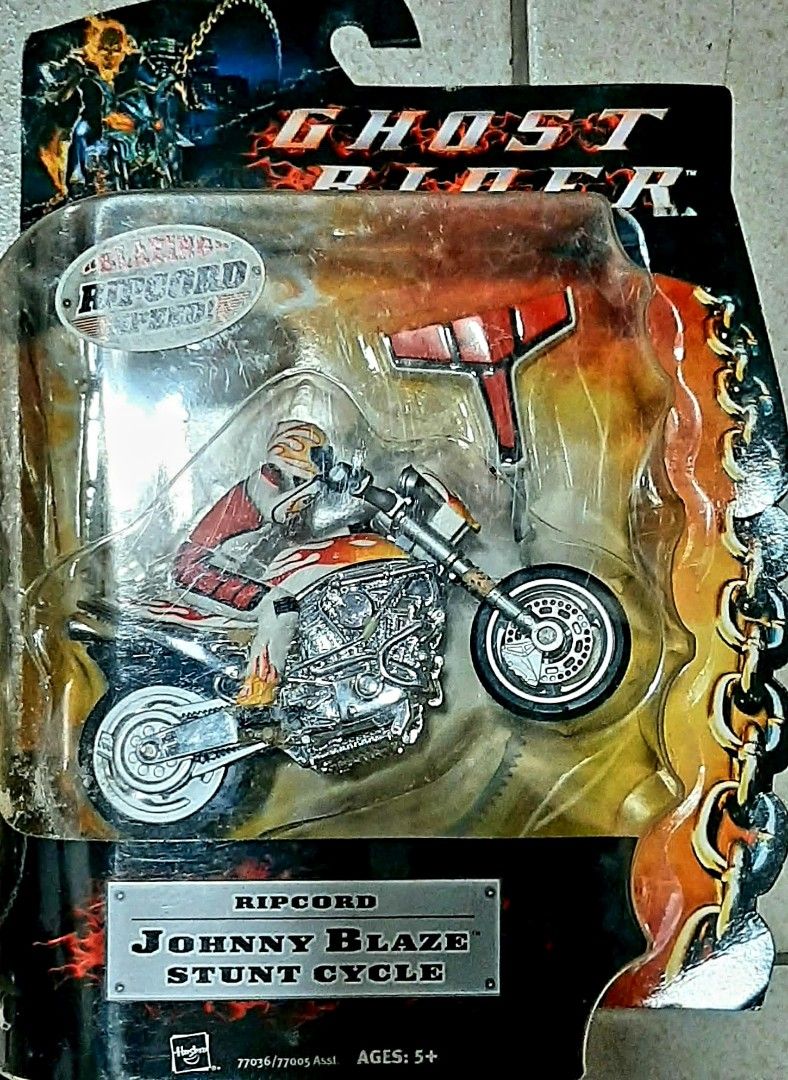 2007 Hasbro Ghost Rider Movie Action Figures (Category: Action & Battle Toys) located in Liloan. Submitted by angelyneroberts_171329 (Listing ID 1468088414, Image 1). Description: FOR SALE 2007 Hasbro Ghost Rider Movie Action Figures DESCRIPTION : - Released by Hasbro in 2007. - 1:12 scale (6 in.) CONDITION : - 10/10, Mint On Card. - what you see is what you get - LEGIT PRICE : p12,000 set of 6 pcs.(NEGOTIABLE) PLUS SHIPPING FEE LAY AWAY PLAN AVA