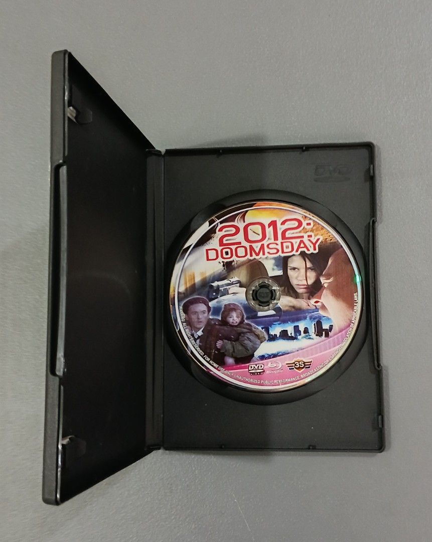 2012 Doomsday Movie DVD Widescreen Edition (Category: CDs & DVDs) located in Bulacan. Submitted by honhonliz (Listing ID 1468129828, Image 3). Description: ₱100.00 each - Title: 1) 2012: Doomsday (2008) Cast: Cliff De Young and Dale Midkiff 2) Nostradamus 2012 (2009) 3) 2012: We were Warned (2009) - John Cusack - Genre: Apocalyptic Thriller Movie - Format: DVD (Widescreen Edition) - Special Features: Theatrical trailer, original featurette, inter