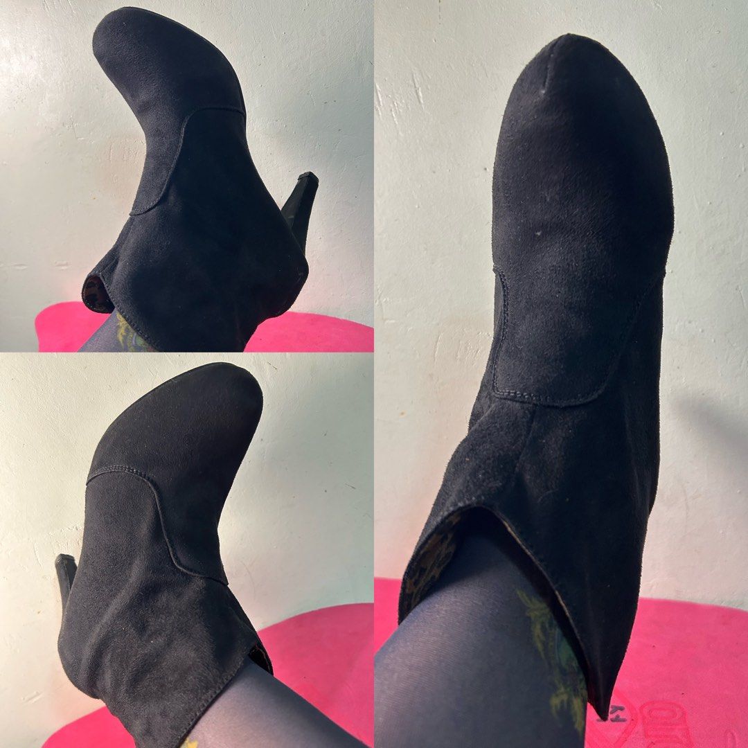 26cm Cloverleaf Heeled Ankle Boots (Category: Boots) located in Quezon City. Submitted by jjsurplus_23 (Listing ID 1468198825, Image 2). Description: .