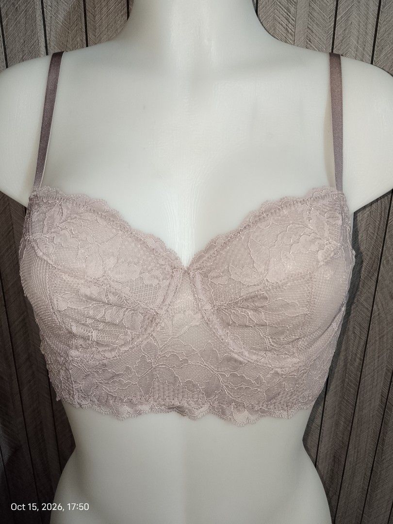 34b Next lace bra no pads with underwire (Category: Undergarments & Loungewear) located in Manila. Submitted by truecrystal-1407 (Listing ID 1468174650, Image 1). Description: NOT THRIFTED IMPORTED RFS: DECLUTTERING.