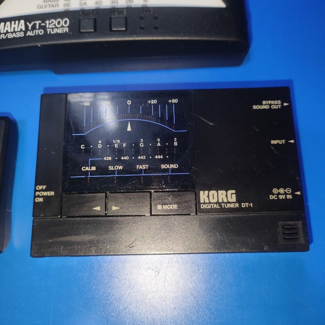 3 pieces Assorted Brand Tuners (Category: Musical Instruments) located in Paranaque City. Submitted by jhun2025 (Listing ID 1468072998, Image 3). Description: Missing battery cover ng Yamaha No battery included Take all for 600 pesos Location: San Dionisio Paranaque.