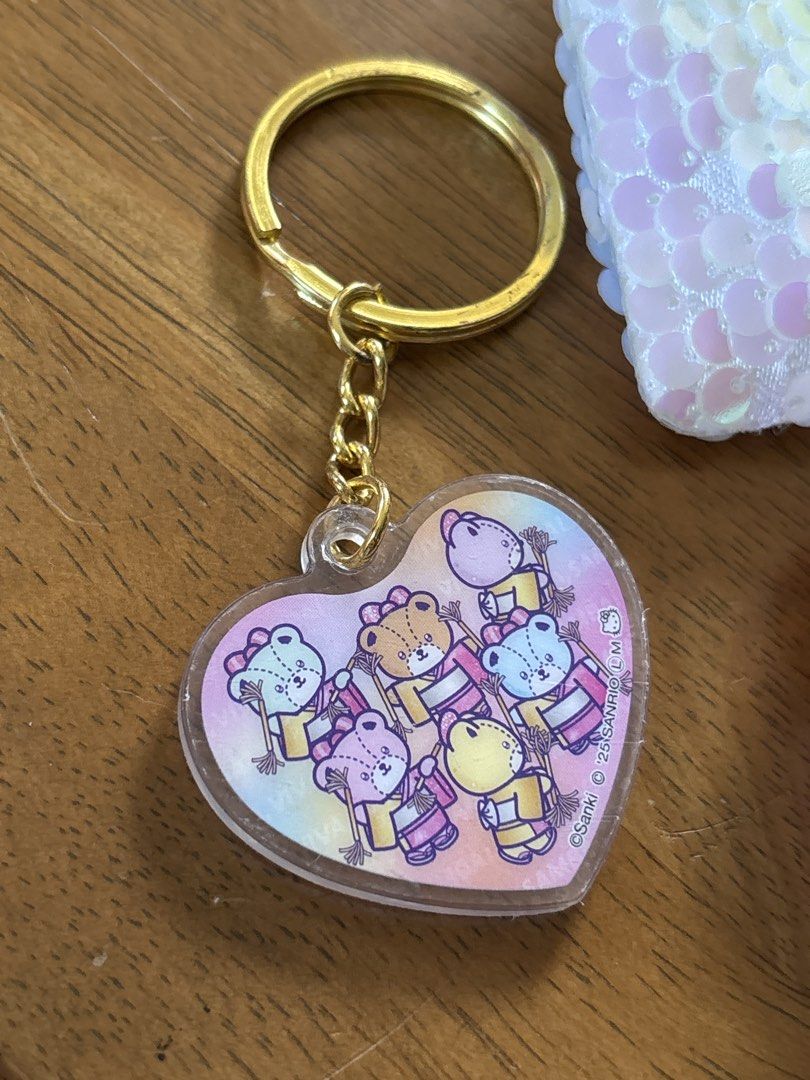 3 Pink kawaii stuff- measuring tape and keychains (Category: Other Merchandise) located in Calamba. Submitted by cur8d (Listing ID 1468105013, Image 2). Description: .
