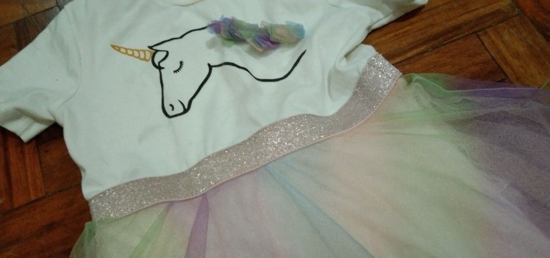 3t unicorn tutu dress (Category: Babies & Kids Fashion) located in Quezon City. Submitted by eidorableshop (Listing ID 1468067116, Image 3). Description: .