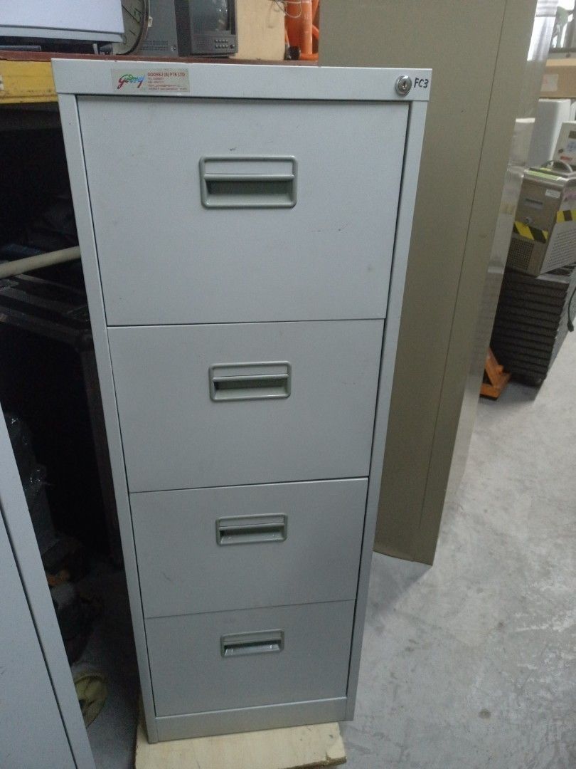 4 Drawer Metal Cabinet for sale @ $50 each S$50, Furniture & Home ...