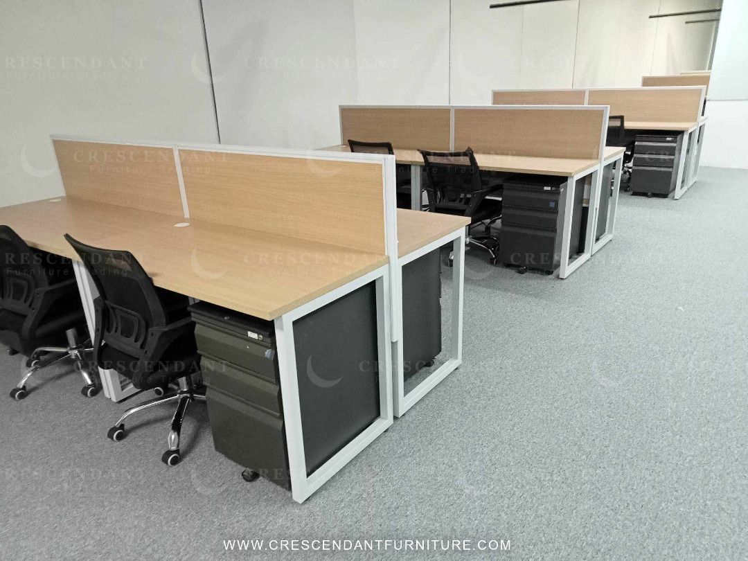 4 Seater Office Workstation (Category: Office Furniture & Fixtures) located in Pasig City. Submitted by abicft (Listing ID 1468138588, Image 1). Description: (THE PRICE IS FOR POSTING PURPOSES ONLY) CUSTOMIZE RECEPTION TABLE Custom-color, measurement 📌FREE QUOTATION! 📌FREE SITE VISIT & FREE ESTIMATE within Metro Manila 📌FREE 2D AND 3D LAYOUT or you can send us your measurement/layout. 📍Other products: ✅Office Partition ✅Steel Cabinet ✅Office 