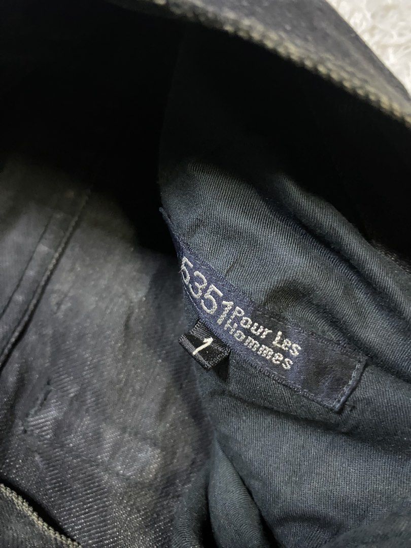 5351 Pour Les Hommes Python Patch Mud-Wash Flare Jeans. (Category: Jeans) located in Cavite. Submitted by nld_thrift (Listing ID 1468184742, Image 3). Description: 5351 Pour Les Hommes Python Patch Mud-Wash Flare Jeans. W 32 Inch L 40 INCH Lo 8.5 INCH Size 1 on tag Japan No refund/ no return, ask before buy, all sales are final. IF YOU ARE IN DOUBT ABOUT ANY DETAILS OF THE ITEM YOU’RE PURCHASING PLEASE FEEL FREE TO CONTACT US - NLD Thrift .