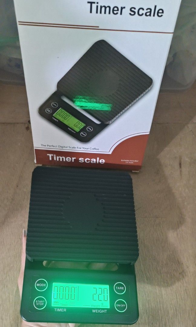 5kg Digital Coffee Scale With Timer (Category: Everything Else Others) located in Manila. Submitted by lotty_2489 (Listing ID 1468095370, Image 2). Description: Onhand Brandnew GoodQuality with Battery COD/GcashPayment #09706504365 Charm.