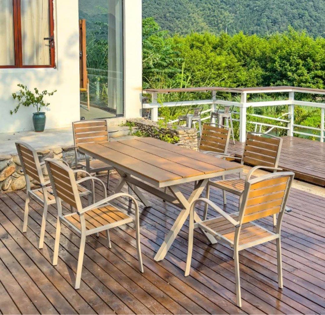 8 Seaters Outdoor Table Set (Category: Outdoor Furniture) located in Valenzuela. Submitted by jhagonzales (Listing ID 1468198548, Image 1). Description: .