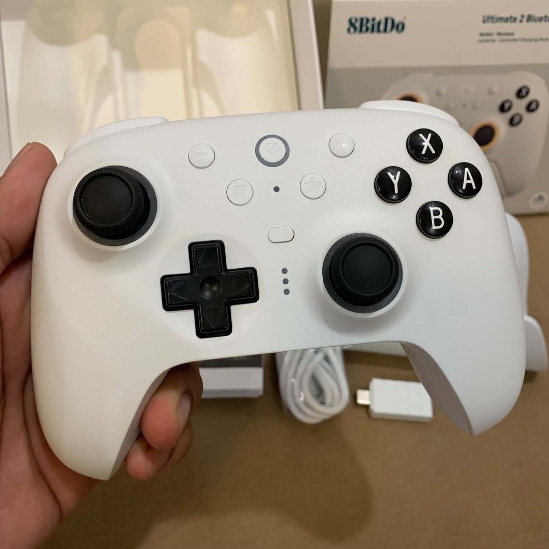 8bitDo Ultimate 2 Bluetooth Controller for Nintendo Switch, Switch 2 and Windows PC (Category: Controllers) located in Imus. Submitted by shavogamingph (Listing ID 1468244442, Image 3). Description: ‎✅ Item in good condition ‎✅ No issue 8bitDo Ultimate 2 Bluetooth Controller ‎Compatible with Switch, Switch 2 and Windows PC ‎📍 Imus Cavite ‎ ‎Pick up/ Meetup ‎Lalamove/ LBC ‎ ‎🛵 Available for COD ‎.