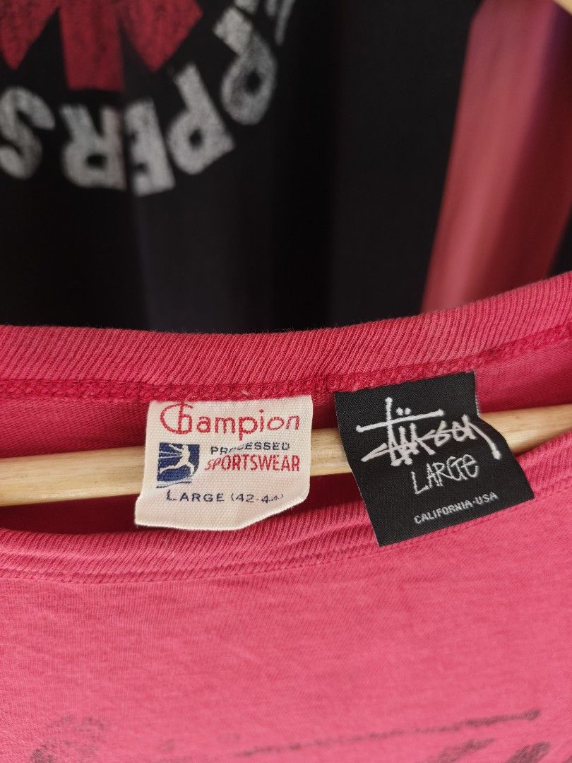 90's stussy tee (Category: Tshirts & Polo Shirts ) located in Toledo. Submitted by goldendogs (Listing ID 1468217409, Image 3). Description: 80's - 90's stussy tee Trash condi Singles all Large fit.