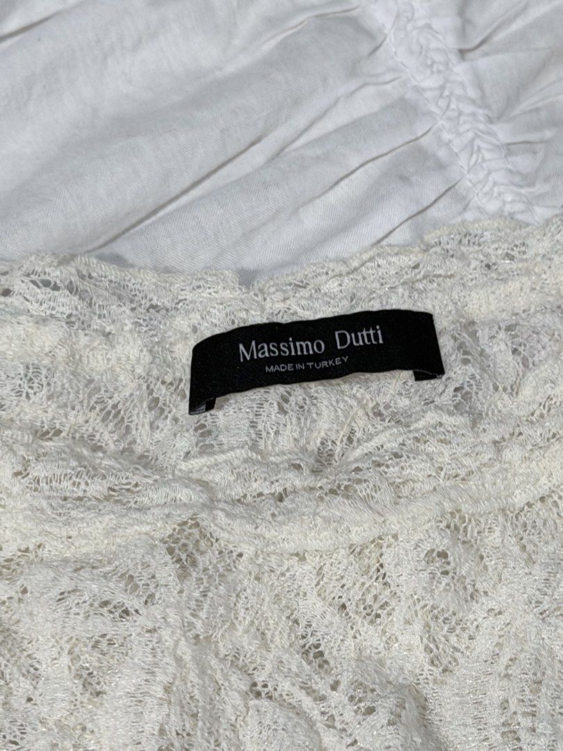 ⋆. 𐙚 ˚ massimo dutti lace top (Category: Sleeveless) located in Makati City. Submitted by thezarachives (Listing ID 1468255239, Image 2). Description: ⋆. 𐙚 ˚ only used once.