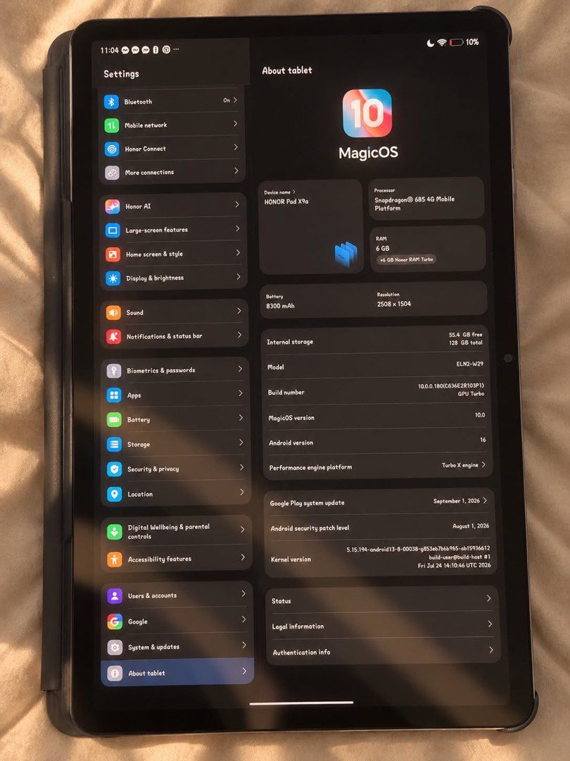 ✨ FOR SALE: HONOR Pad X9a Bundle ✨ (Category: Android) located in Manila. Submitted by trynafindjo_bear (Listing ID 1468187875, Image 1). Description: Selling my personal HONOR Pad X9a 📱🤍 Reason for selling: Barely being used, so I’d rather let it go to someone who will get more use out of it. 📱 HONOR Pad X9a 128GB + Keyboard Case 🖊️ HONOR Pen 💰 Original total: ₱18,599 🔥 Selling price: ₱12,000 only! ✨ Bought July 2026 ✨ Very good condition 